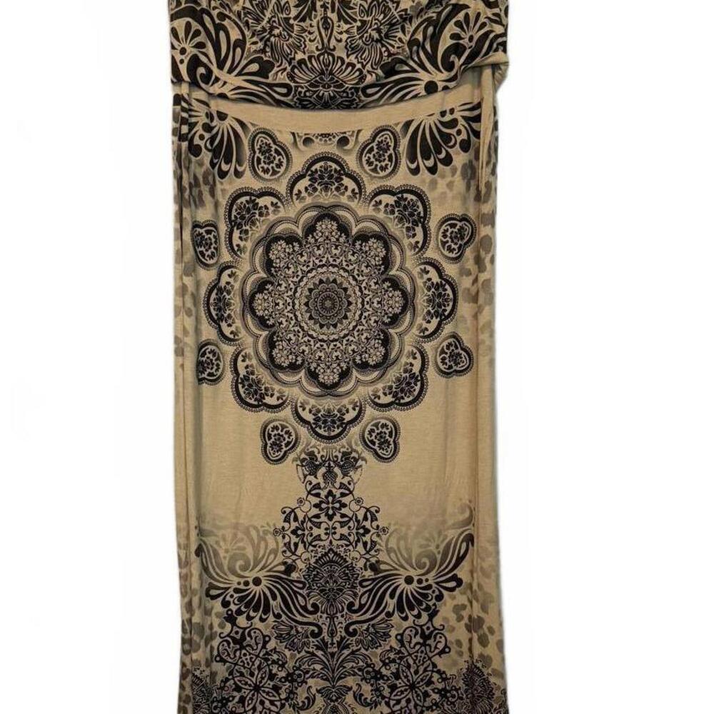 Y2K Soft grunge WhimsiGoth maxi‎ long tube dress, straples